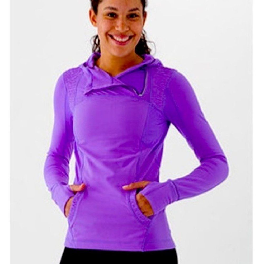 LuLuLemon Purple Alpine Pullover Running Jacket